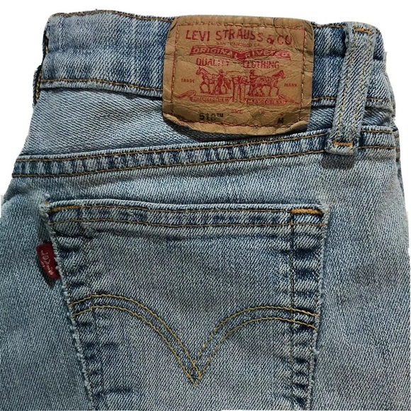 Levi's 518 Superlow Stretch Bootcut Jr Jeans - Picture 2 of 7